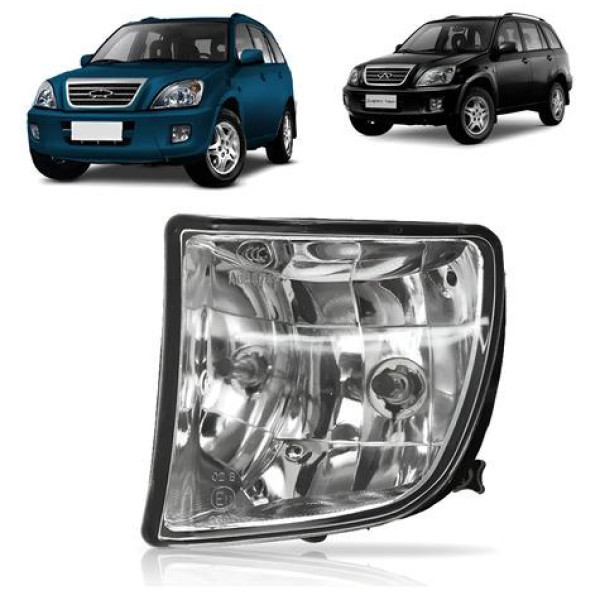 Farol De Milha Chery Tiggo 2010 2011 2012 Lado Esquerdo