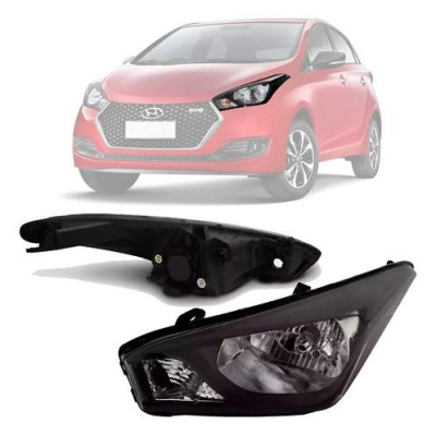 Farol Hb20 2012 13 14 15 16 17 2018  Mascara Negra 