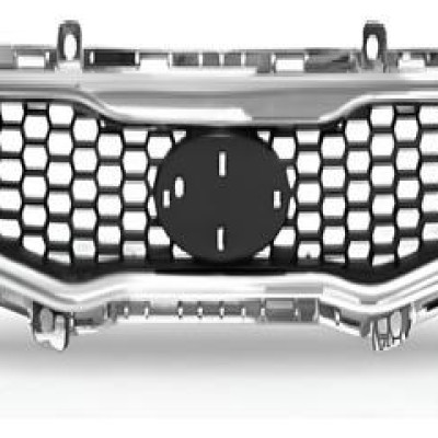 Grade Parachoque Com Cromado Picanto 2012 2013 2014 Brilhante