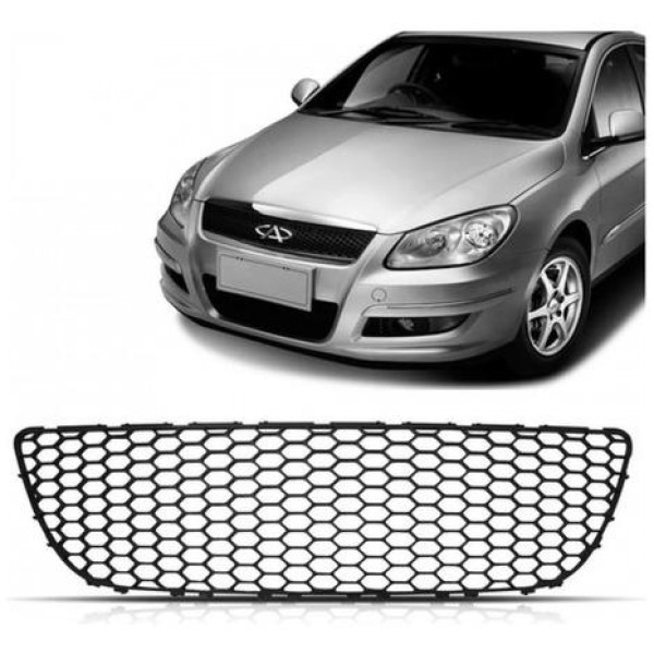 Grade Tela Inferior Do Parachoque  Cielo 2010 2011 2012   Fosco