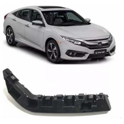 Guia Suporte Parachoque Civic 2016 2017 2018 Lado Esquerda