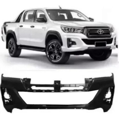 Parachoque Dianteiro Hilux 2019 2020 Preto