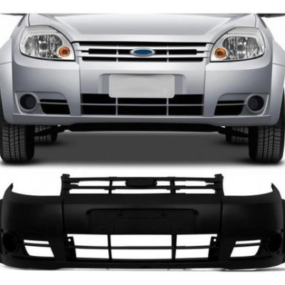 Parachoque Dianteiro  Ka 2008 09 10 2011 Liso Para Pintura Preto