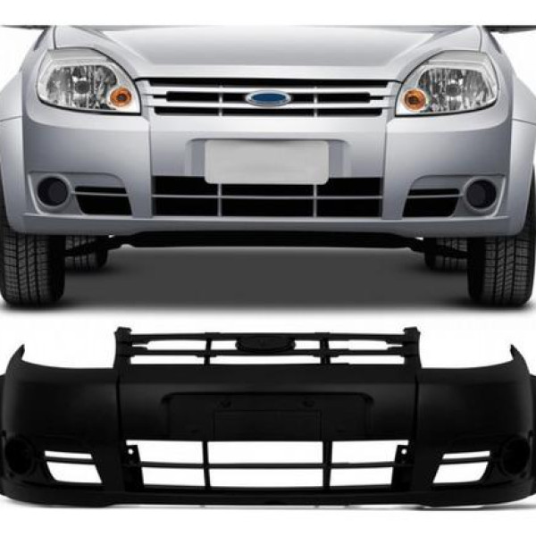 Parachoque Dianteiro  Ka 2008 09 10 2011 Liso Para Pintura Preto