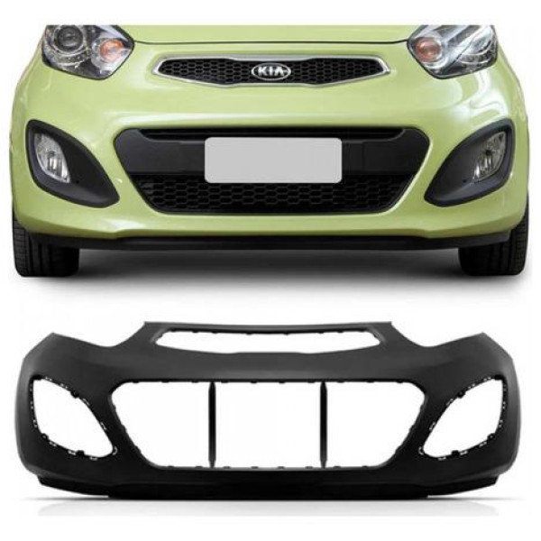 Parachoque Dianteiro Picanto 2012 2013 2014 Preto