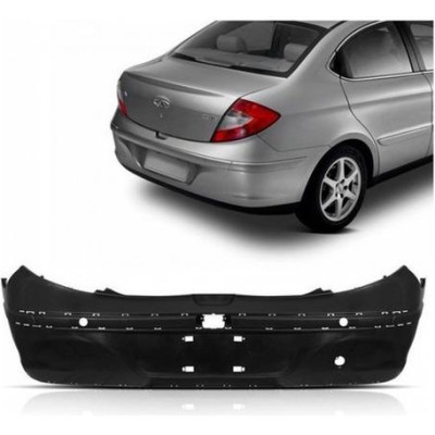 Parachoque Traseiro  Cielo Sedan 2009 Ao 2014 Novo