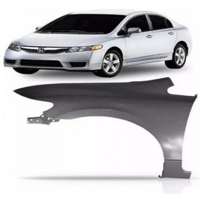 Paralama Civic 2007 2008 2009 2010 Lado Esquerdo