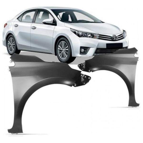 Paralama Corolla 2014 15 16 2017 Lado Esquerdo
