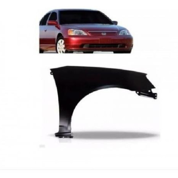 Paralama Dianteiro  Civic 2001 2002 2003 Lado Direito