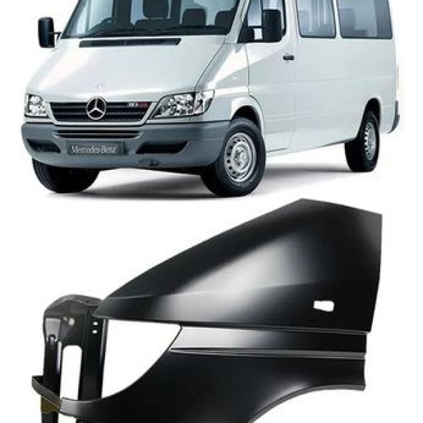 Paralama Dianteiro Sprinter 2003 Ao 2011  Lado Esquerdo