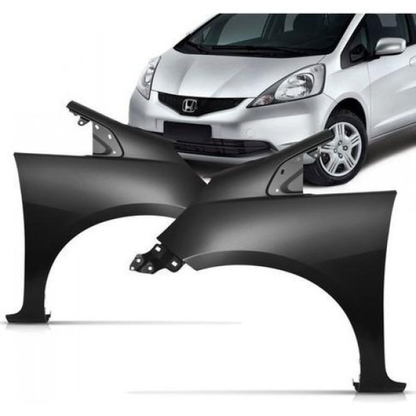 Paralama  Fit 2009 2010 2011 Sem Bocal Lado Direito