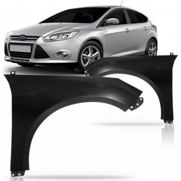 Paralama Focus 2014 2015 2016 Lado Direito Passageiro