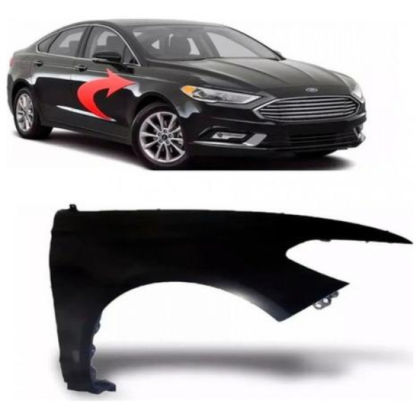 Paralama Fusion Ano 2013 2014 2015 2016 2017 Lado Direito