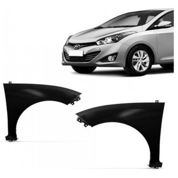 Paralama Hb20 2013 2014 2015 2017 2018 2019 Lado Esquerdo