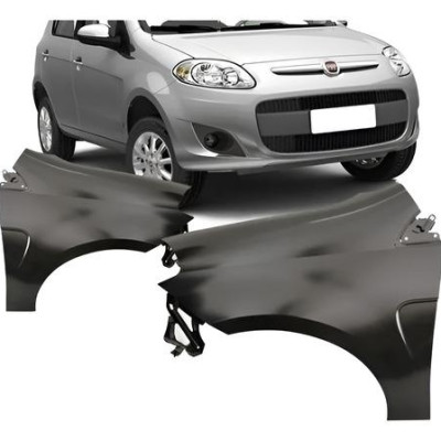 Paralama Palio Attractive 2012 13 14 15 16 2017 Lado Direito