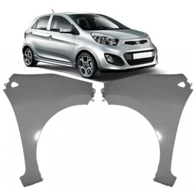 Paralama Picanto 2012 2013 2014 2015 2016 2017 Lado Direito