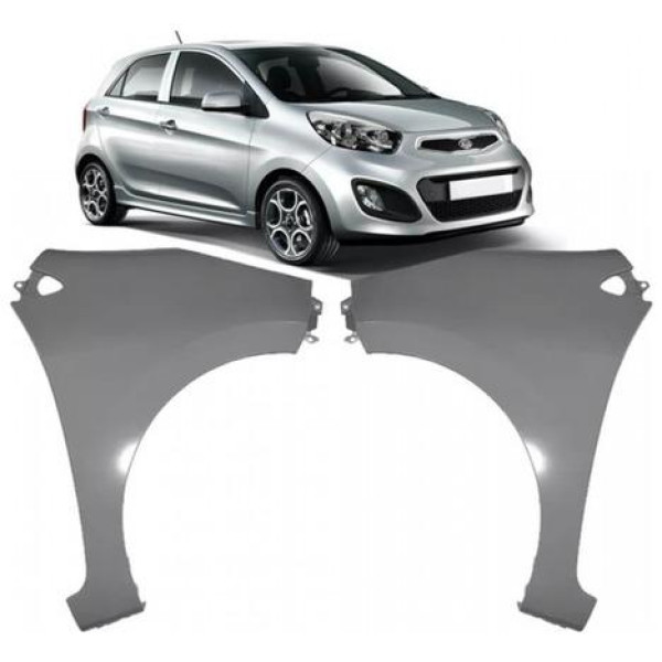 Paralama Picanto 2012 2013 2014 2015 2016 2017 Lado Direito