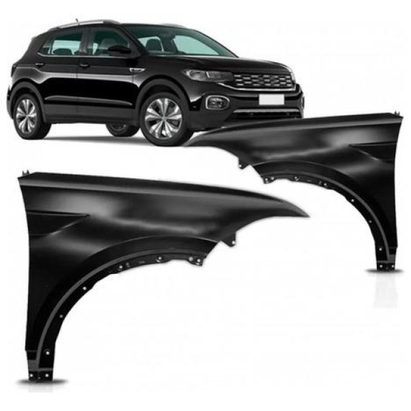 Paralama T-cross 2019 2020 2021 Lado Direito