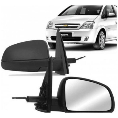 Retrovisor Meriva Com Comando Interno Lado Esquerdo
