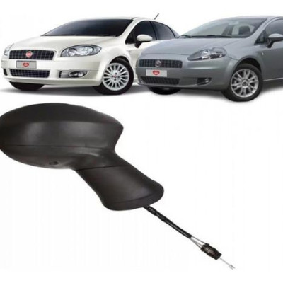 Retrovisor Punto Linea 2007 08 10 2011 Manual Lado Direito